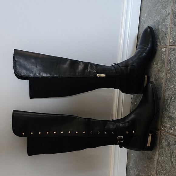 Vince Camuto Pelda high leather boot size 7.5 - Picture 1 of 5